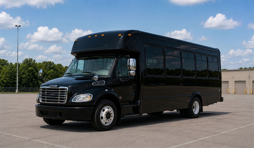 18-passenger minibus for charter in Austin, TX