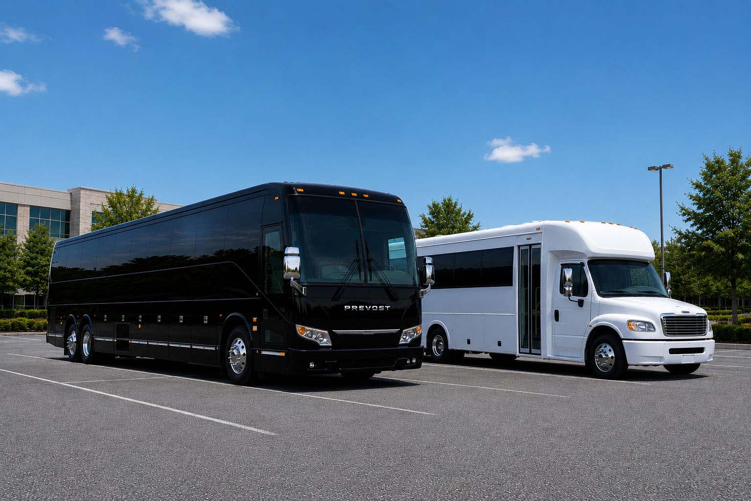 Charter bus rental in Austin, TX